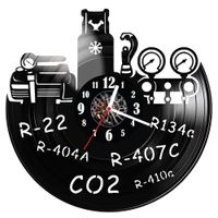 Zegar ścienny z płyty winylowej Gaz 734.14