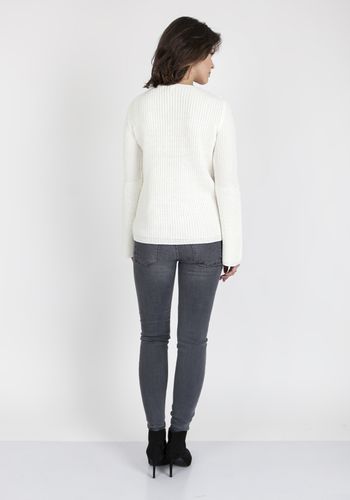 Sweter Kylie Swe 117 Ecru Rozmiar L na Arena.pl