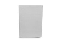 Prześcieradło bawełniane bez gumki 160x200 szary