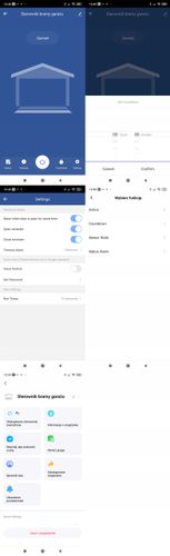 Sterownik bramy garażu z sensorem WiFi TUYA RF Smart Life + pilot RF na Arena.pl