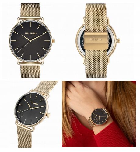 ZEGAREK DAMSKI PAUL LORENS RONDA złoty klasyczny +BOX +GRAWER na Arena.pl