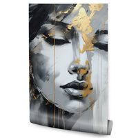 Fototapeta Do Sypialni PORTRET Kobiety Styl Glamour 146cm x 220cm