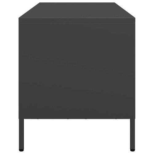 Szafka RTV, czarna, 101,5x39x43,5 cm, stal walcowana na zimno na Arena.pl