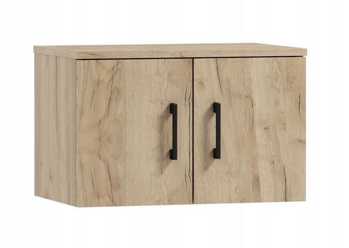 Szafka łazienkowa nad pralkę NERO 60 dąb craft złoty (W1) na Arena.pl