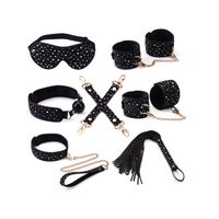 zestaw stary nights 7pcs bondage kit black stary pu liebe seele
