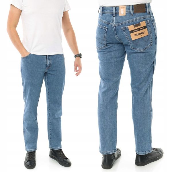 WRANGLER REGULAR spodnie męskie proste W36 L32 zdjęcie 1