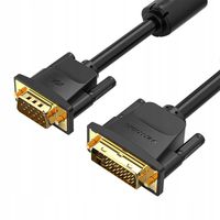 2 x Kabel Vention DVI-D (24+5) do VGA 1.5m Full HD 1080p 60Hz Czarny