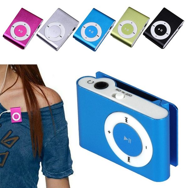 ODTWARZACZ MP3 KLIPS SŁUCHAWKI + KARTA SD 8GB USB zdjęcie 2