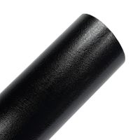 Folia Okleina Meblowa Samoprzylepna SKÓRA CZARNA 90X50 A13