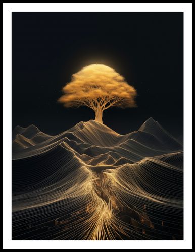 Plakat 60x80cm Drzewo Energii na Arena.pl