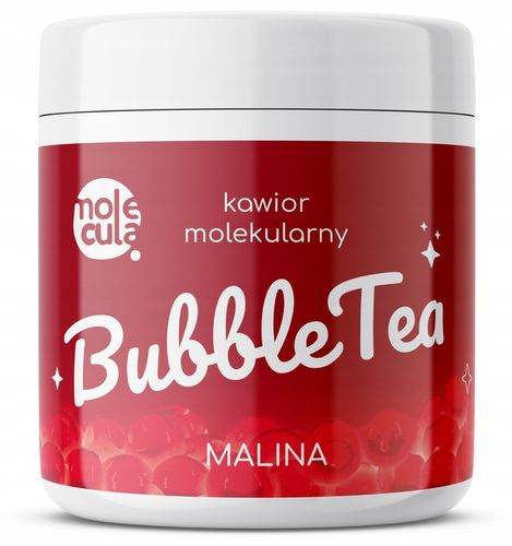 Molecula - KULKI do BUBBLE TEA - 0.8kg - MOLEKULARNY KAWIOR - MALINA na Arena.pl