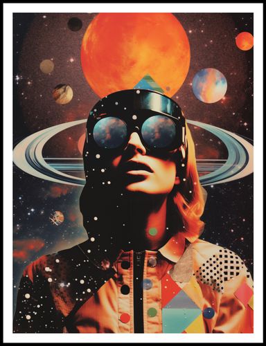 Plakat 75x100cm Kosmiczne Wizje na Arena.pl