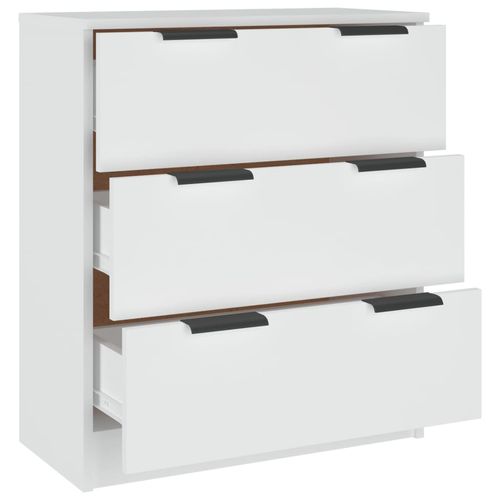 Szafka, biała, 60x30x70 cm, materiał drewnopochodny na Arena.pl