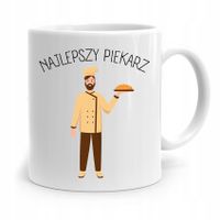 Kubek Prezent Dla Piekarza Najlepszy Piekarz Z Nadrukiem Ze Zdjęciem