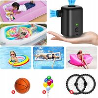 ELEKTRYCZNA POMPKA POWIETRZA, Z AKUMULATOREM, POMPKA POWIETRZA DO MATERACA