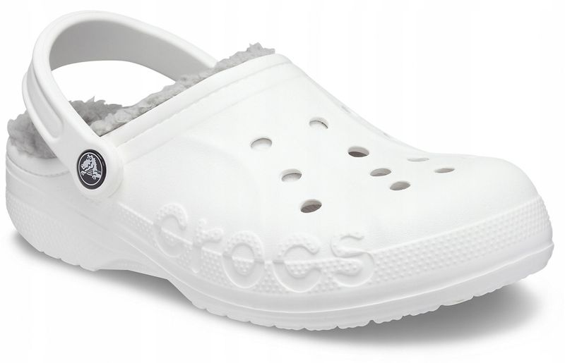 Męskie Ocieplane Klapki Buty Chodaki Crocs Baya Lined Clog 43-44 zdjęcie 3