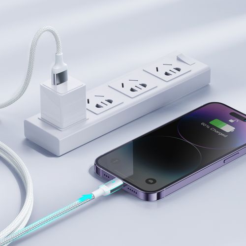 kabel przewód do iphone a10 series usb - lightning 2.4a 1.2m biały na Arena.pl