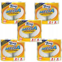 FOXY MEGA Ręczniki papierowe kuchenne 5x2 sztuki