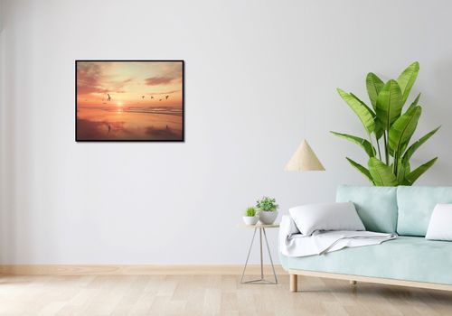 Plakat 80x60cm Spokojna Przystań na Arena.pl
