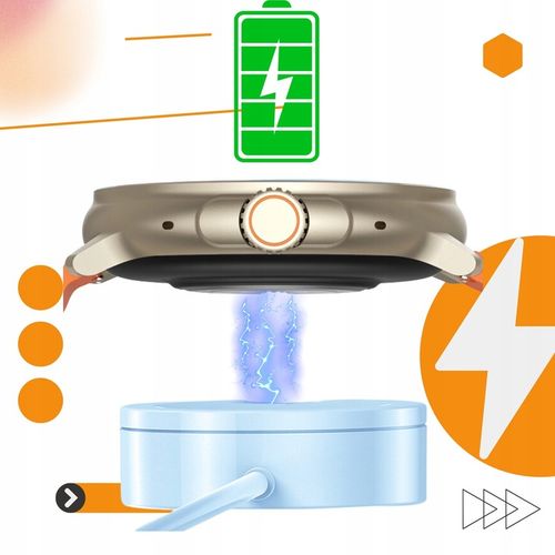 Zegarek męski SMARTWATCH Rubicon ROZMOWY KROKI SMS Sportowy MENU PL na Arena.pl