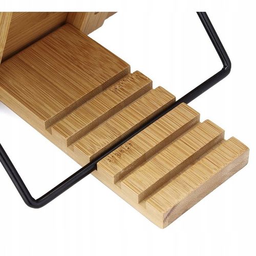 PODSTAWKA POD KSIĄŻKĘ STOJAK PODPÓRKA NA TABLET DO CZYTANIA BAMBUS na Arena.pl