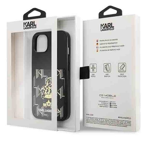 Etui Karl Lagerfeld do iPhone 15, iPhone 14, iPhone 13, Czarny na Arena.pl