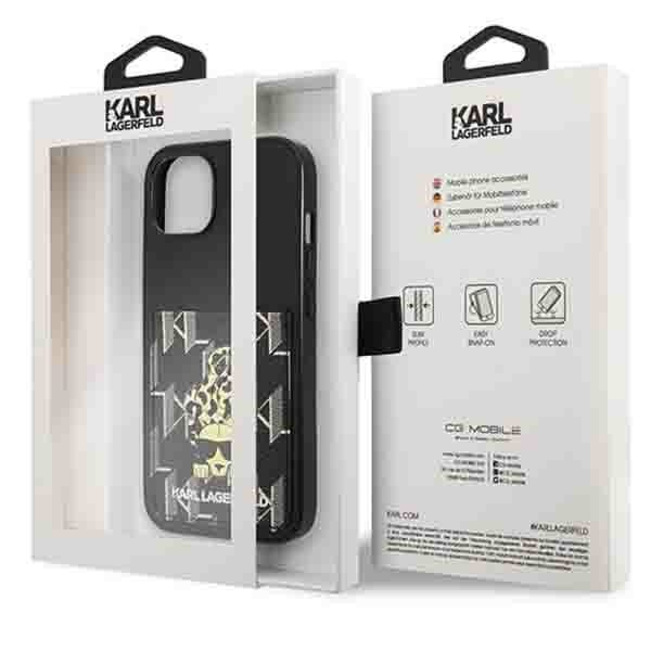 Etui Karl Lagerfeld do iPhone 15, iPhone 14, iPhone 13, Czarny zdjęcie 8