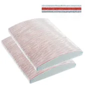 Pilnik premium półksiężyc zebra 100/180 100szt