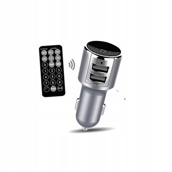 Forever transmiter FM Bluetooth TR-340 srebrny zdjęcie 5