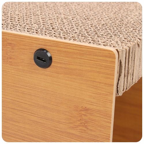 DRAPAK TEKTUROWY DLA KOTA DUŻY DOMEK KARTONOWY LEGOWISKO Z ZABAWKĄ na Arena.pl