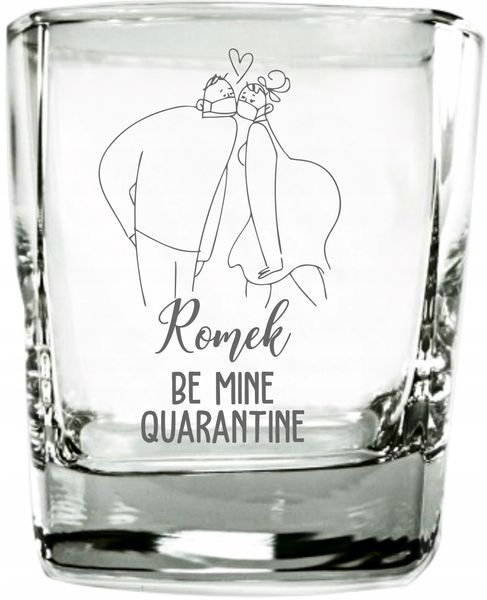 Szklanka do whisky VALENTINES prezent WALENTYNKI zdjęcie 3