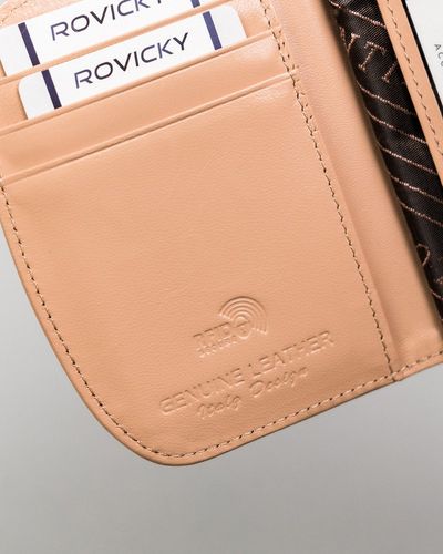 portfel damski skórzany 43972-cis-3320 beige na Arena.pl