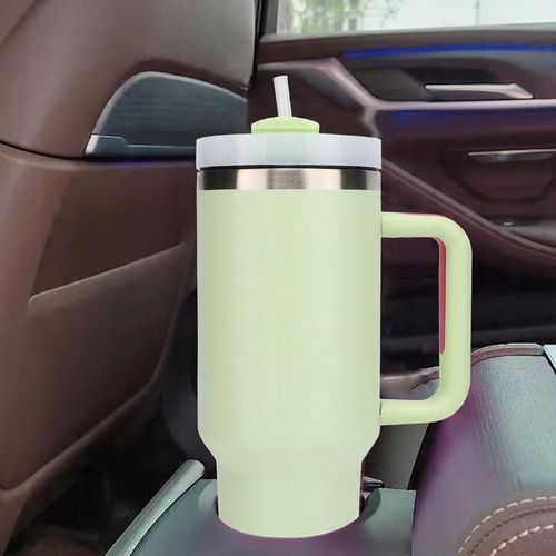 KUBEK TERMICZNY do kawy herbaty TERMOS szczelny ze słomką KAMILLE 1200ml na Arena.pl