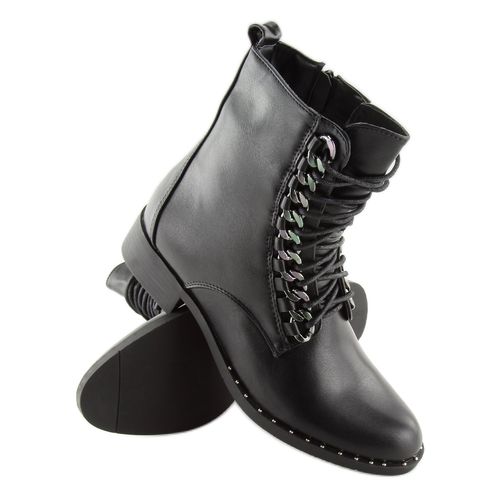 Botki workery damskie czarne NC236 black r.38 na Arena.pl