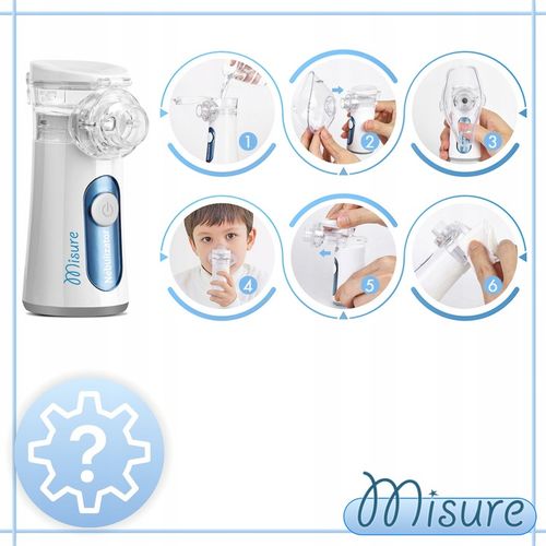 Inhalator Nebulizator Siateczkowy Przenośny Misure MI-MESH z Akumulatorem na Arena.pl