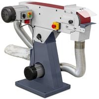SZLIFIERKA TAŚMOWA PASOWA DO METALU CORMAK SM150D Z ODCIĄGIEM 2,8kW 400V