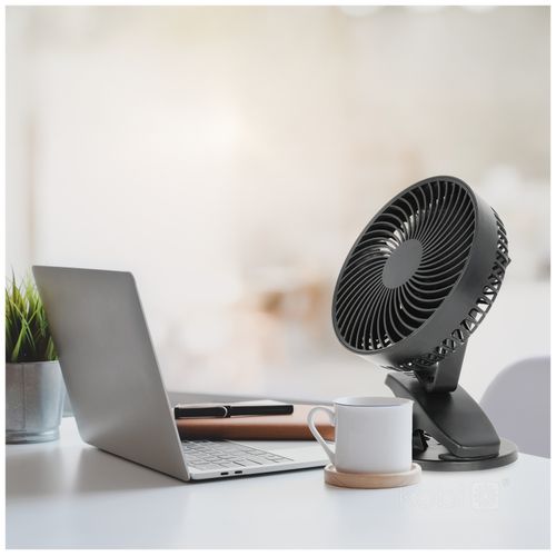 wentylator biurkowy viento clip czarny kobi windstar 6w usb-c na Arena.pl