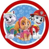 Opłatek na tort PAW Psi Patrol Pies Pieski Marshall Rubble Rocky Skye Zuma