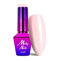 Lakier hybrydowy LED/UV Gel Polish MollyNails Madame French Nr 424 8g