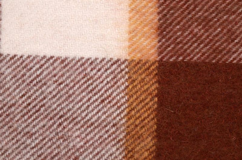 Koc Wełniany 150X200 Krata 18738 zdjęcie 3