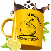 Złoty Kubek Premium Dla Teologa Prezent Z Nadrukiem Ze Zdjęciem