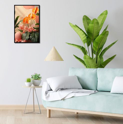 Plakat 40x60cm Pomarańczowy Raj na Arena.pl