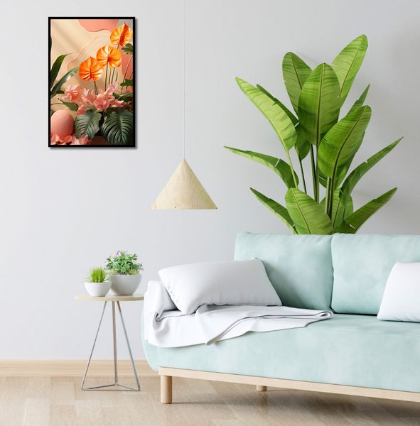 Plakat 40x60cm Pomarańczowy Raj zdjęcie 4