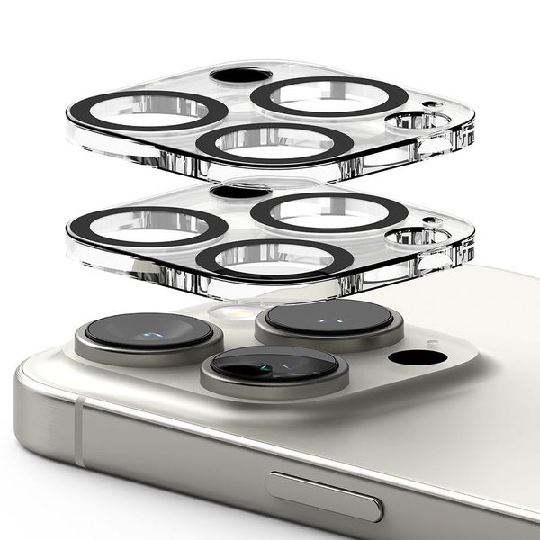 osłona aparatu ringke camera protector 2-pack iphone 16 pro / 16 pro zdjęcie 4