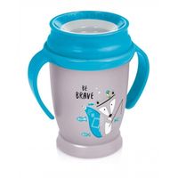 LOVI KUBEK 360 JUNIOR NIEKAPEK Z UCHWYTAMI 250 ML INDIAN SUMMER BOY 9M+