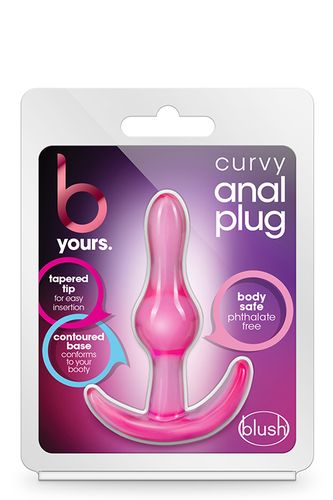 b yours curvy anal plug pink na Arena.pl