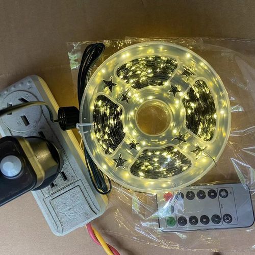 Zewnętrzne lampki choinkowe 1000 LED 100m, IP67 do dekoracji świątecznych na Arena.pl