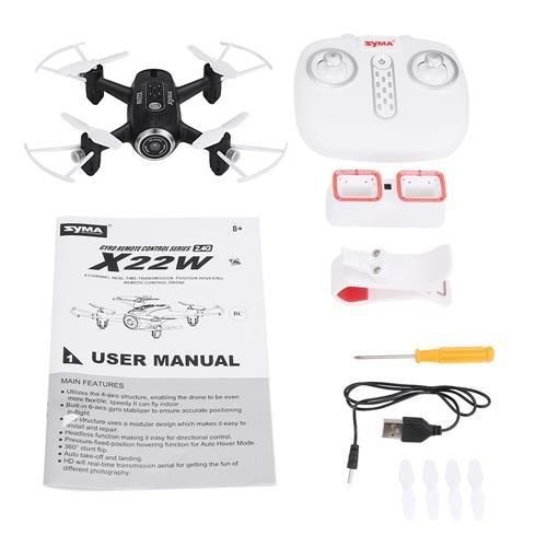 Dron Syma X22W Czarny (RTF) na Arena.pl