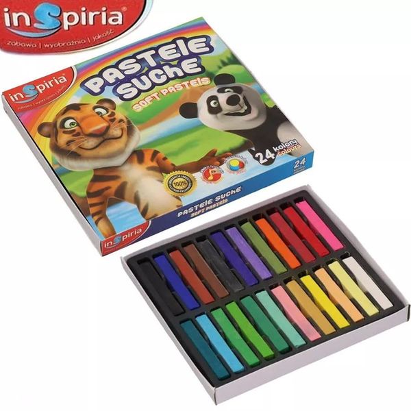 pastele suche 24 kol. inspiria 1232 zdjęcie 1