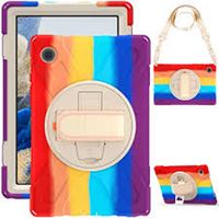 Etui do iPad Mini 5/Mini4 8.9" z Podstawką i Paskiem na Ramię Kolorowe